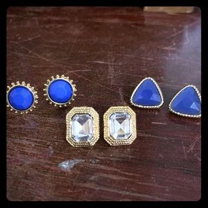 3 pairs of Earrings